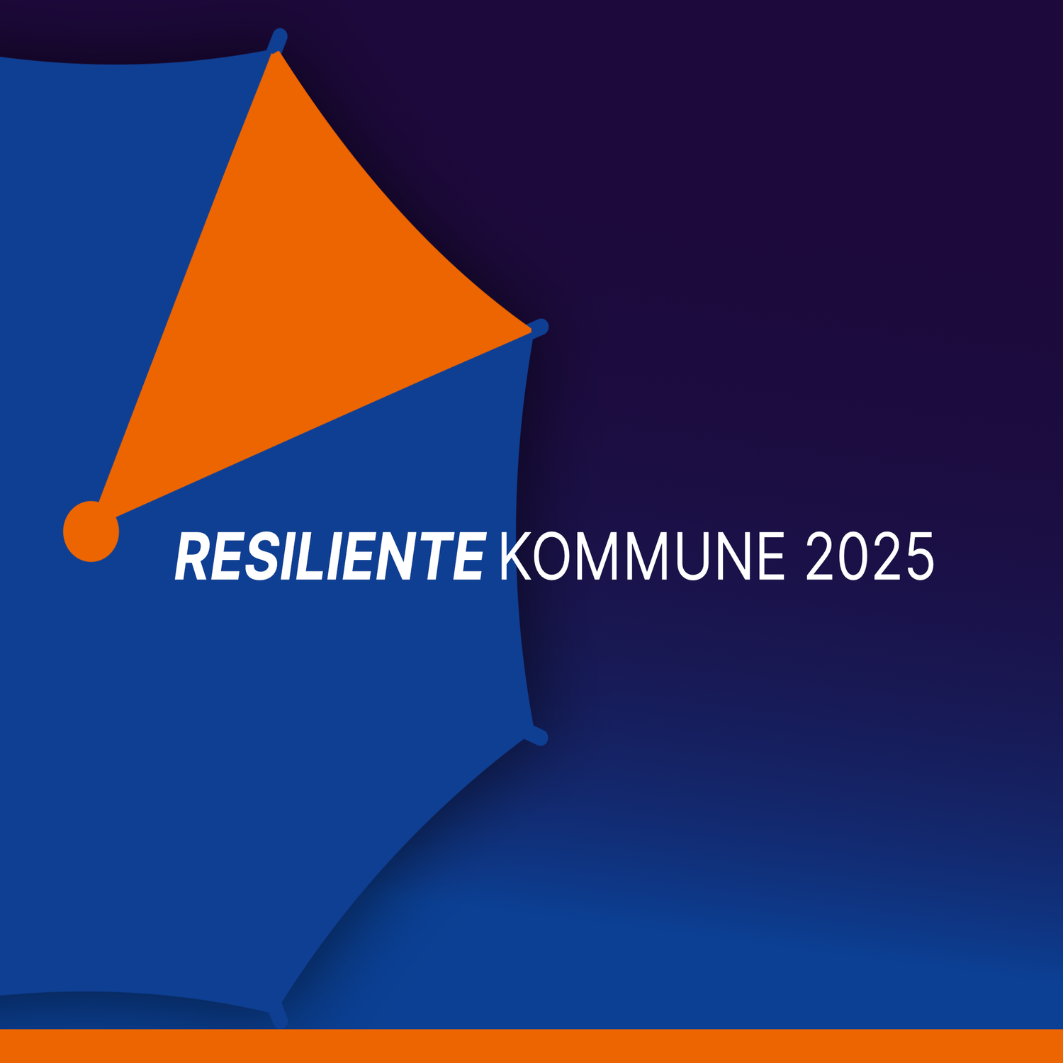Strategisches Titelbild: Resiliente Kommune – Krisenvorsorge, Bevölkerungsschutz, Stabsarbeit und Katastrophenschutz.